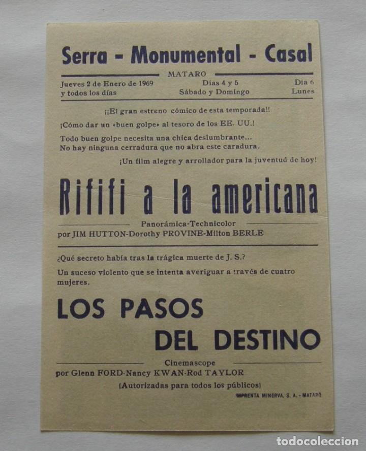 Cine: PROGRAMA DE CINE LOS PASOS DEL DESTINO - Foto 2