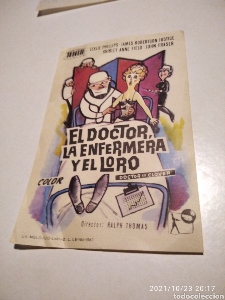 Cine: Programa cine El doctor la enfermera y el loro - Foto 1