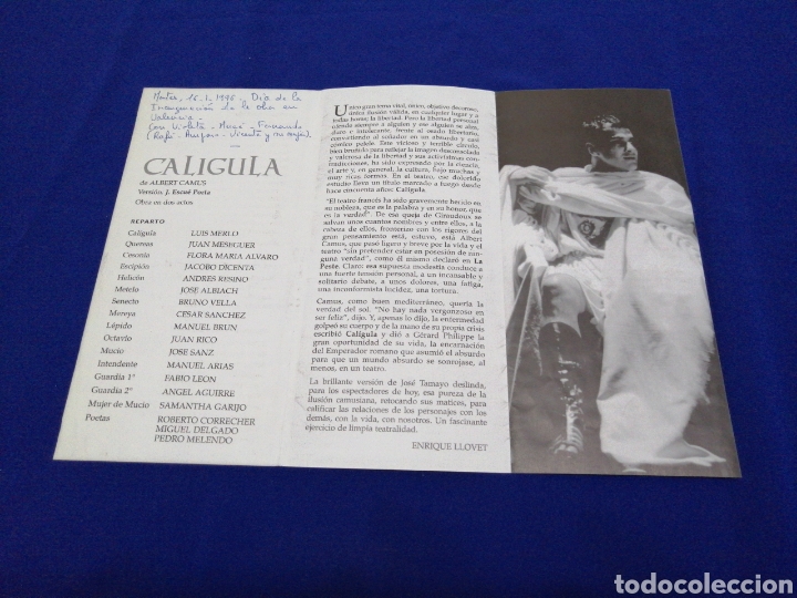 Cine: CALIGULA (FOLLETO DE MANO) - Foto 2
