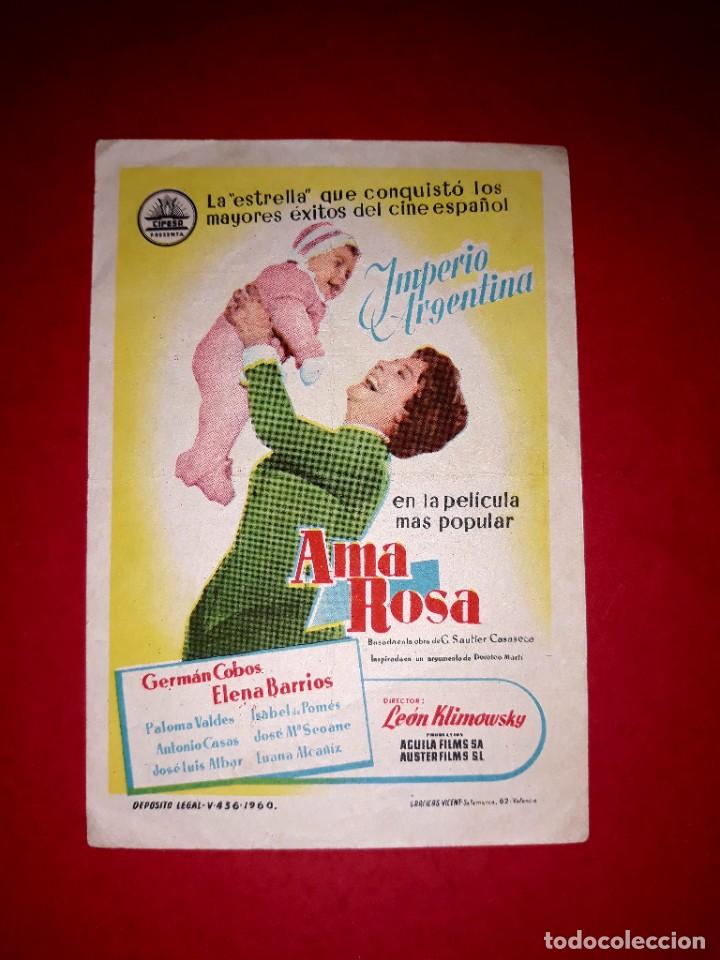 folleto ama risa con imperio argentina publicid - Buy Flyers of classic  Spanish movies on todocoleccion