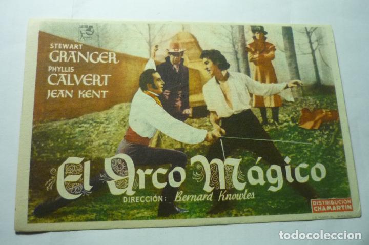 Cine: programa arco magico,.stewart granger publicidad - Foto 1