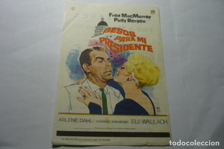 Cine: programa besos para mi presidente.-fred mac murray - - Foto 1