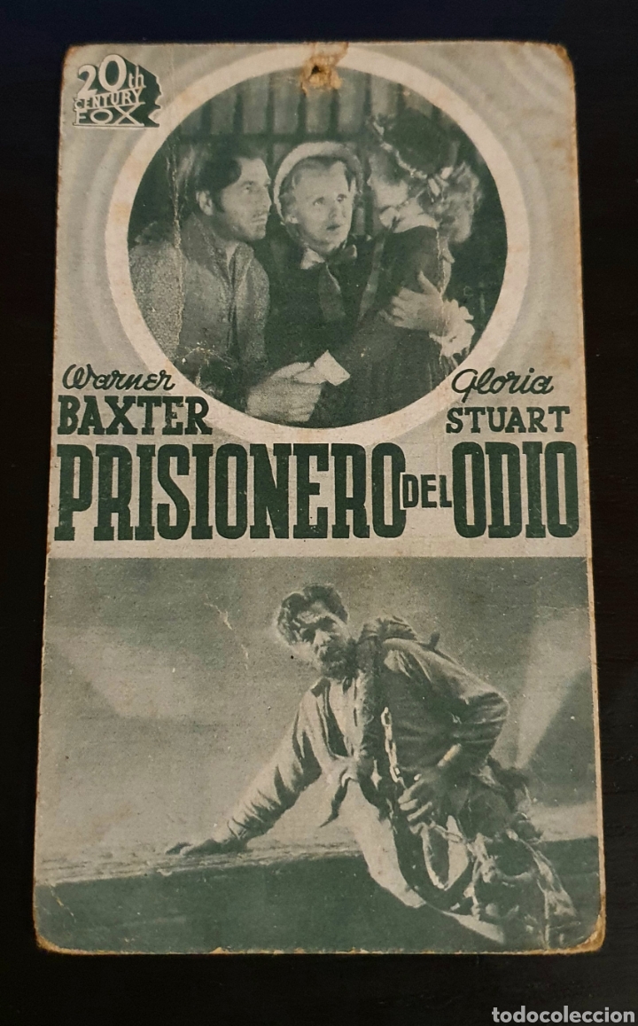 Cine: PRISIONERO DEL ODIO - WARNER BAXTER Y GLORIA STUART - 1937 - Foto 1