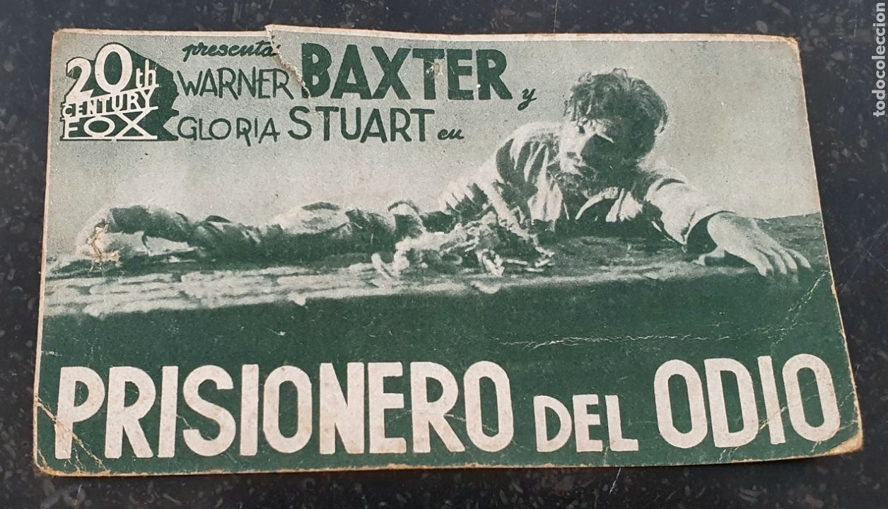 Cine: PRISIONERO DEL ODIO - WARNER BAXTER Y GLORIA STUART - 1937 - Foto 1