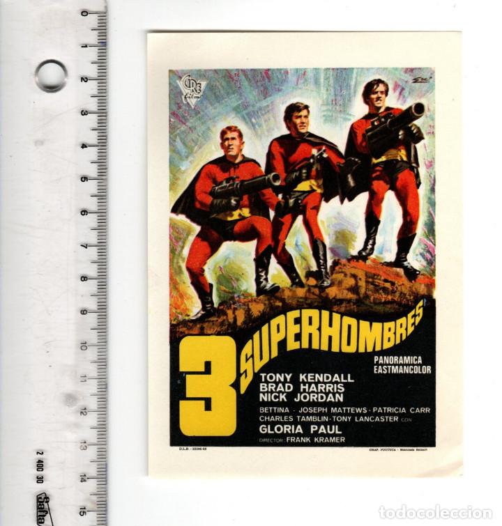 Cine: 3 SUPER HOMBRES (Tony Kendall) - Foto 1 - 298718338