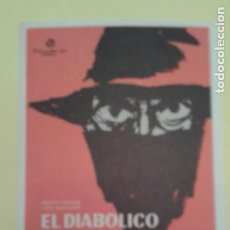 Cine: EL DIABOLICO DR. MABUSE ORIGINAL S.P. BUEN ESTADO. Lote 298742028