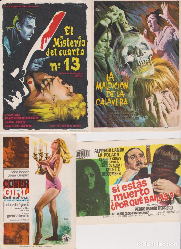 Cine: Lote de 4 Programas sencillos - Foto 1