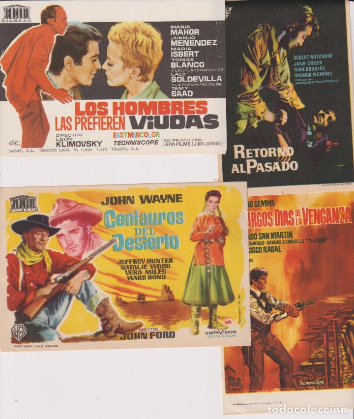 Cine: Lote de 4 programas sencillos - Foto 1