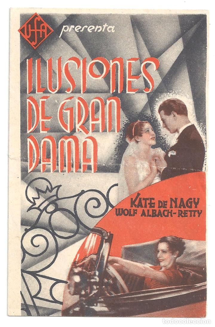 Cine: PTCC 102 ILUSIONES DE GRAN DAMA PROGRAMA DOBLE ACE KATHE VON NAGY - Foto 1