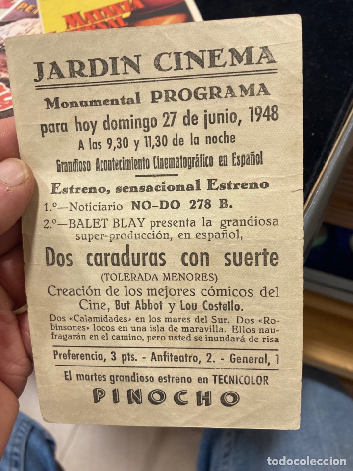Cine: Lote de programas de cine antiguo - Foto 3