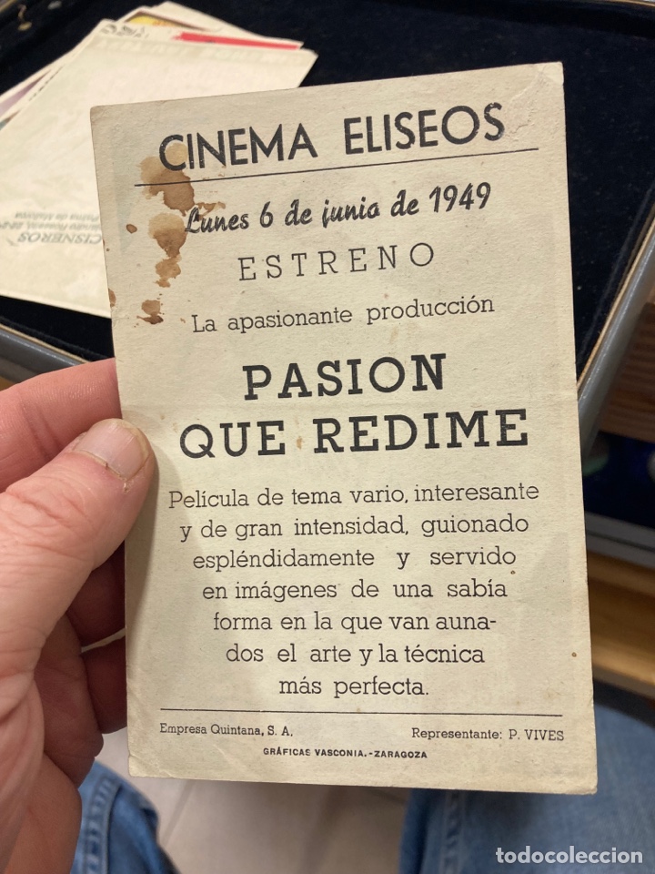 Cine: Lote de programas de cine antiguo - Foto 15