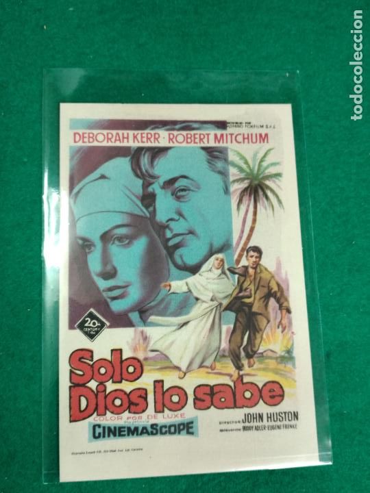 Cine: SOLO DIOS LO SABE. DEBORAH KERR - ROBERT MITCHUM. PROGRAMA DE CINE - Foto 1