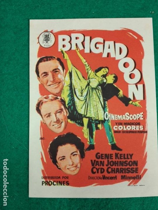 Cine: BRIGADOON. GENE KELLY. PROGRAMA DE CINE. - Foto 1