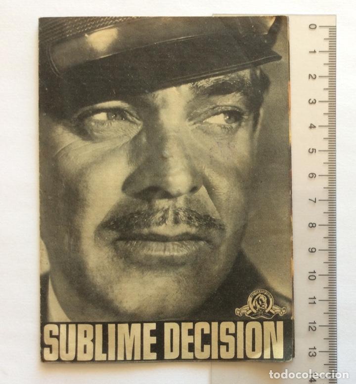 Cine: PROGRAMA DOBLE CINE BORN MALLORCA METRO SUBLIME DECISI&Oacute;N CLARK GABLE VAN JOHNSON. - Foto 1