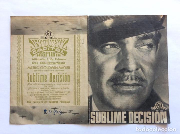 Cine: PROGRAMA DOBLE CINE BORN MALLORCA METRO SUBLIME DECISI&Oacute;N CLARK GABLE VAN JOHNSON. - Foto 5