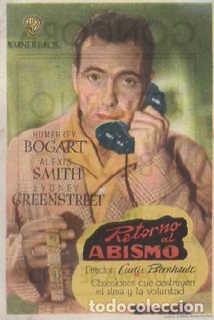 Cine: PROGRAMA DE CINE. RETORNO AL ABISMO PC-4981 - Foto 1