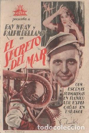 Cine: PROGRAMA DE CINE. EL SECRETO DEL MAR. PC-4983 - Foto 1