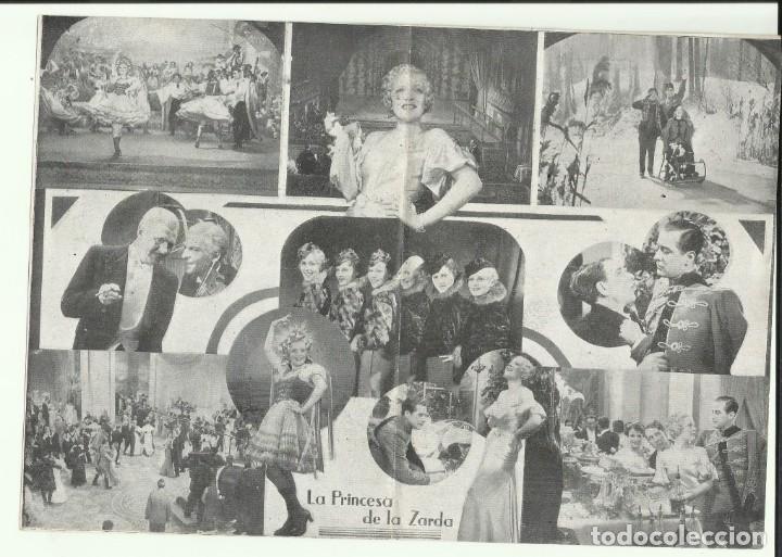 Cine: PTCC 103 LA PRINCESA DE LA ZARDA PROGRAMA DOBLE UFA MARTHA EGGERTH HANS SHONKER - Foto 2