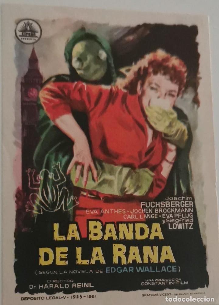 Cine: LA BANDA DE LA RANA - Foto 1