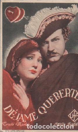 Cine: PROGRAMA DE CINE: DEJAME QUERERTE PC-5001 - Foto 1