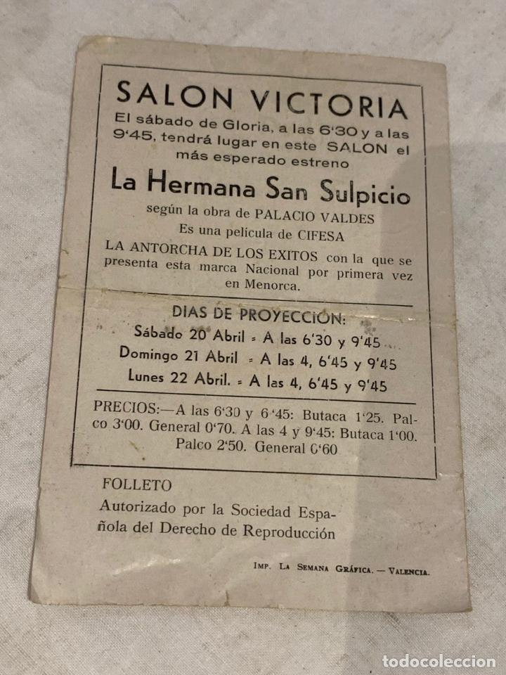 Cine: LA HERMANA SAN SULPICIO - Foto 3