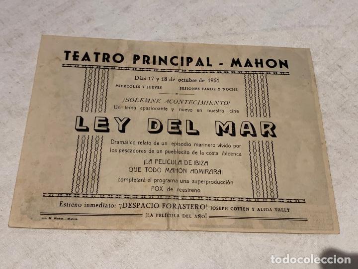 Cine: LEY DEL MAR - Foto 2
