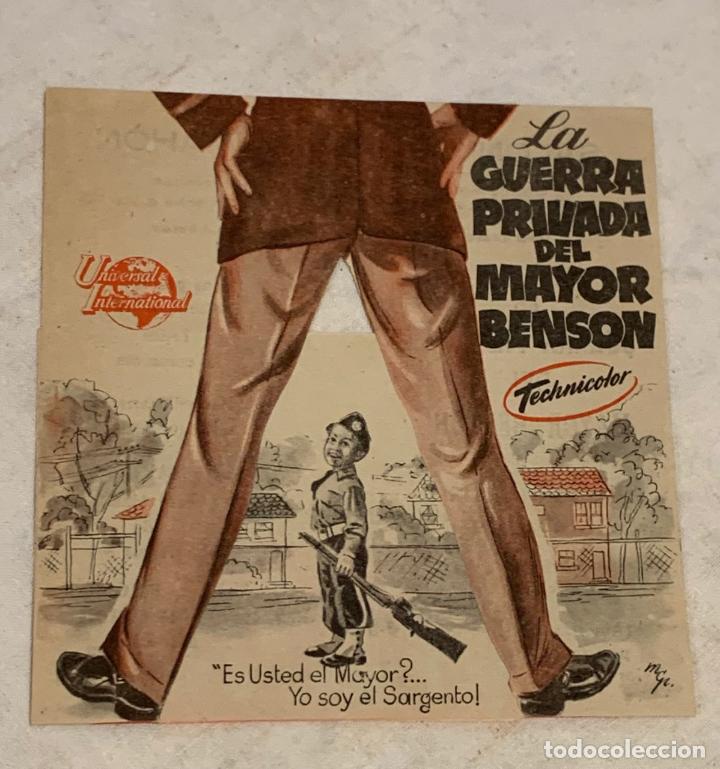 Cine: LA GUERRA PRIVADA DEL MAYOR BENSON - Foto 1