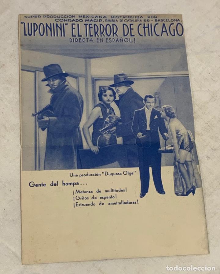 Cine: LUPONINI - EL TERROR DE CHICAGO- - Foto 2