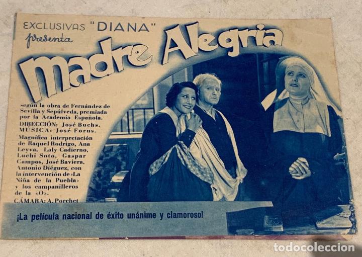 Cine: MADRE ALEGRIA - Foto 1