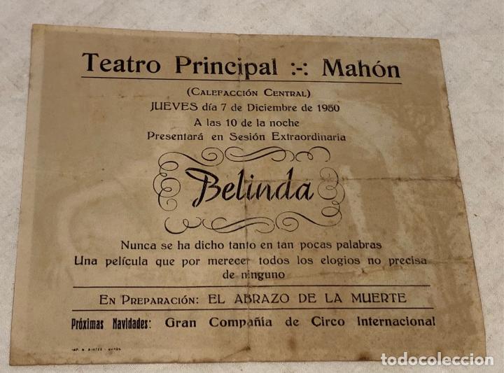Cine: BELINDA - Foto 2