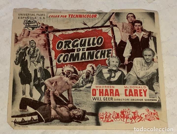 Cine: ORGULLO COMANCHE - Foto 1