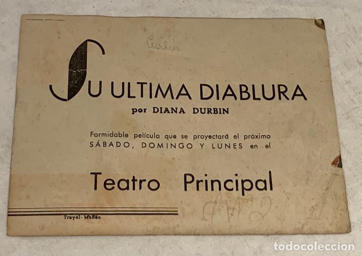 Cine: SU &Uacute;LTIMA DIABLURA - Foto 4