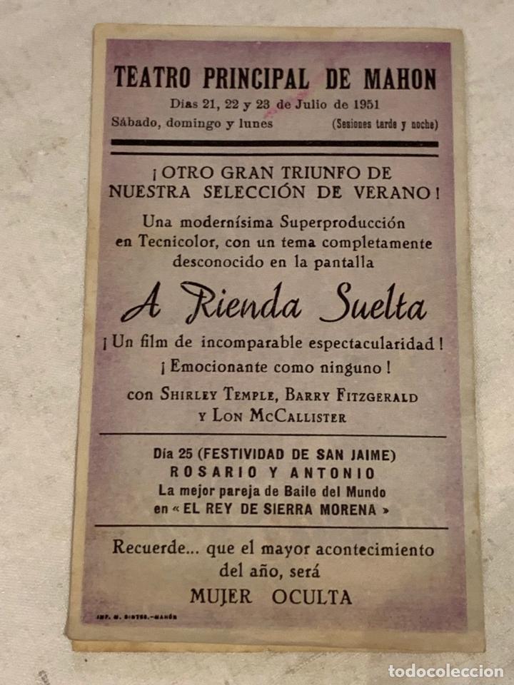 Cine: A RIENDA SUETA - Foto 3