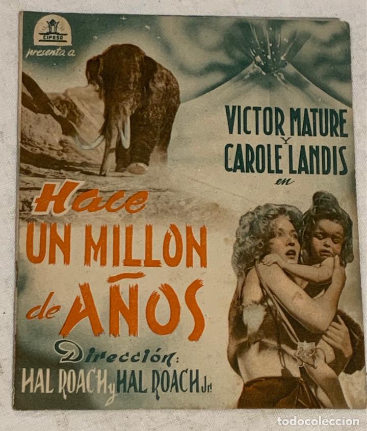 Cine: HACE UN MILLON DE A&Ntilde;OS - Foto 1