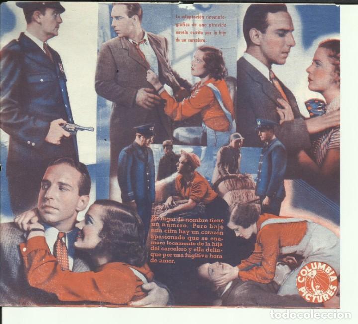 Cine: PTCC 107 LA CONDENA REDENTORA PROGRAMA DOBLE COLUMBIA LLOYD NOLAN - Foto 2