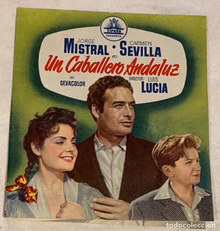 Cine: UN CABALLERO ANDALUZ - Foto 1