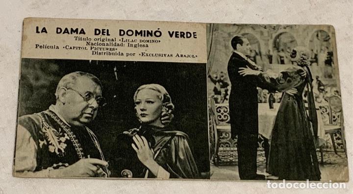 Cine: LA DAMA DEL DOMIN&Oacute; VERDE - Foto 1