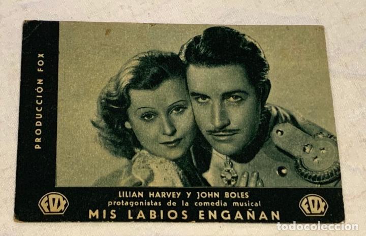 Cine: MIS LABIOS ENGA&Ntilde;AN - Foto 1