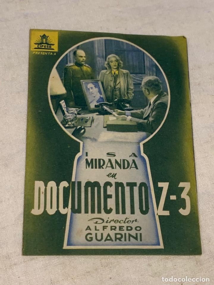 Cine: DOCUMENTO Z-3 - Foto 1