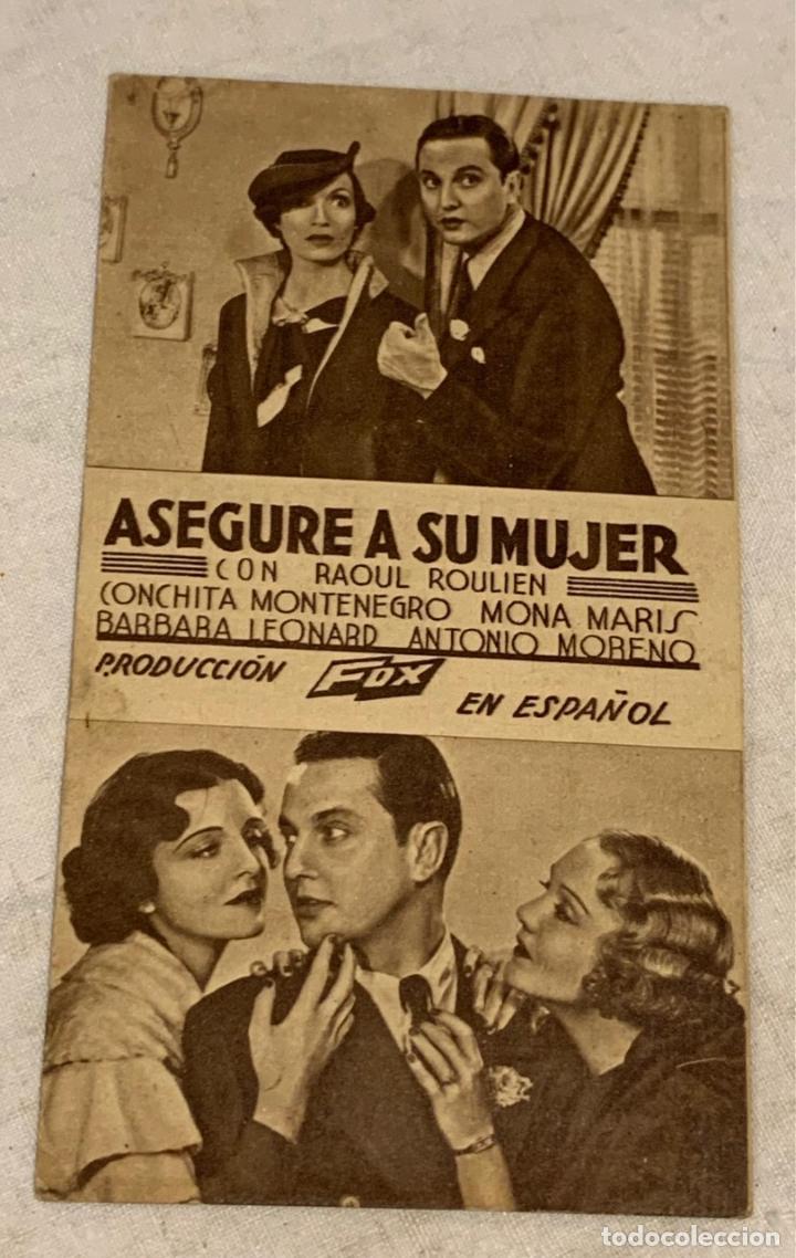 Cine: ASEGURE A SU MUJER - Foto 1