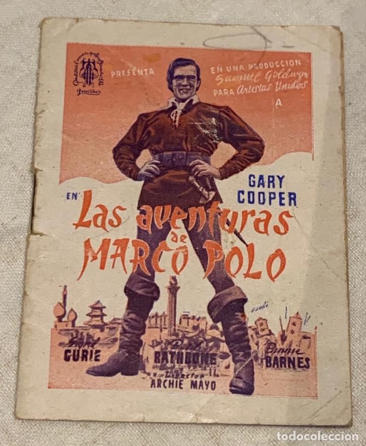 Cine: LAS AVENTURAS DE MARCO POLO - Foto 1