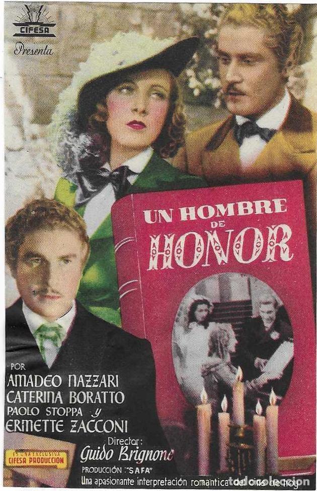 Cine: Programa Cine. Un Hombre de Honor. 19-1341 - Foto 1