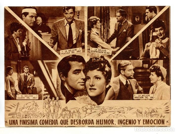 Cine: EL ASUNTO DEL DIA, con Cary Grant.