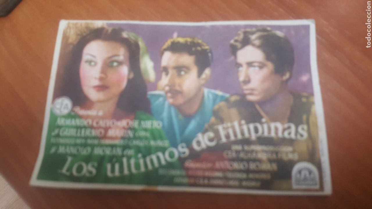 Cine: LOS ULTIMOS DE FILIPINAS PROGRAMA DE MANO - Foto 1