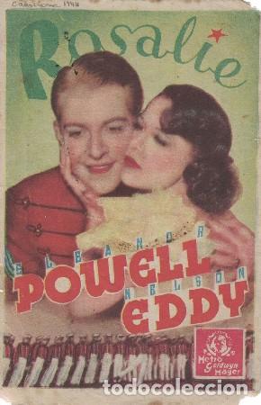 Cine: PROGRAMA DE CINE. ROSALIE. PC-5141