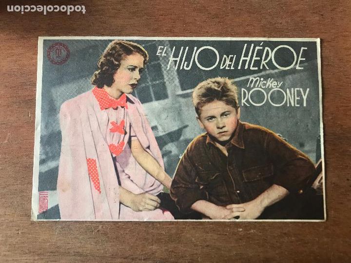 Cine: El hijo del H&eacute;roe. Mickey Rooney. Trasera: Mora (La sala de los &eacute;xitos) - Foto 1