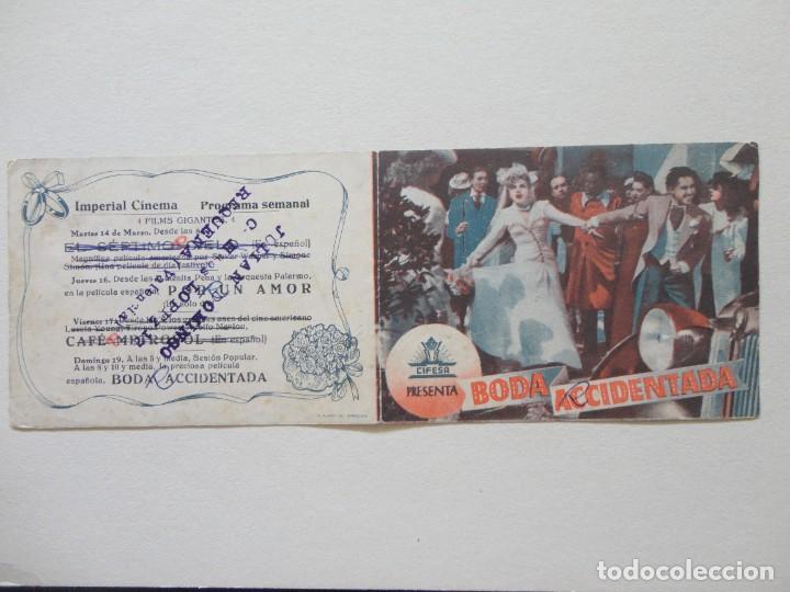 Cine: BODA ACCIDENTADA - (P. Doble) - Foto 1