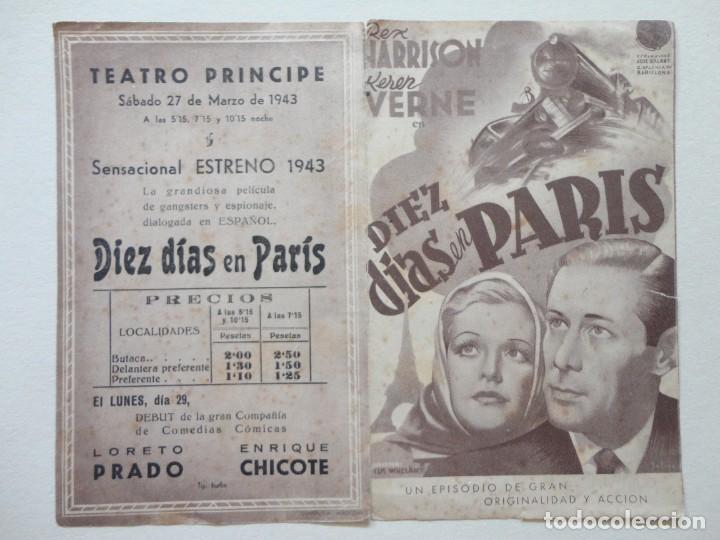 Cine: DIEZ D&Iacute;AS EN PAR&Iacute;S - - Foto 1