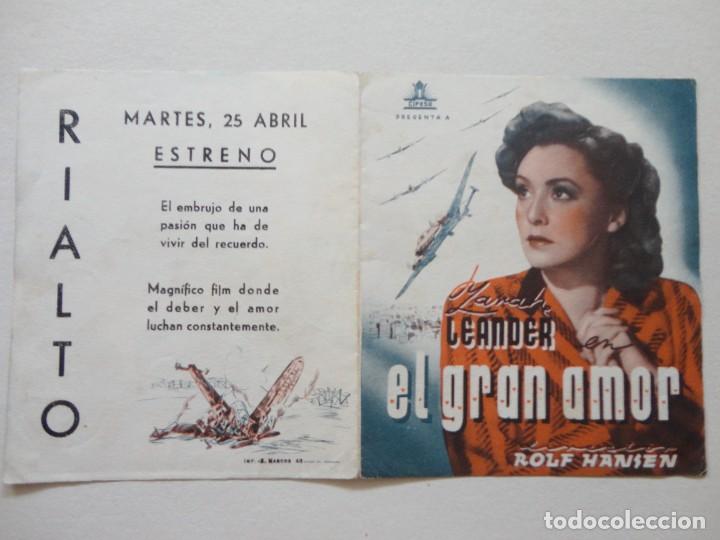 Cine: EL GRAN AMOR -(P. Doble) - Foto 1