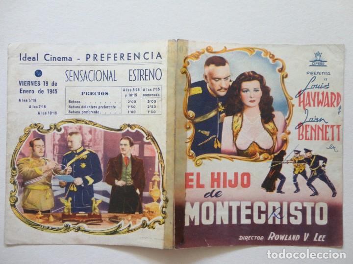 Cine: EL HIJO DE MONTECRISTO - Foto 1